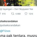 Tangkapan layar media sosial tentang komentar tak pantas dari akun Polsek Srandakan yang akhirnya mendapat kecaman.