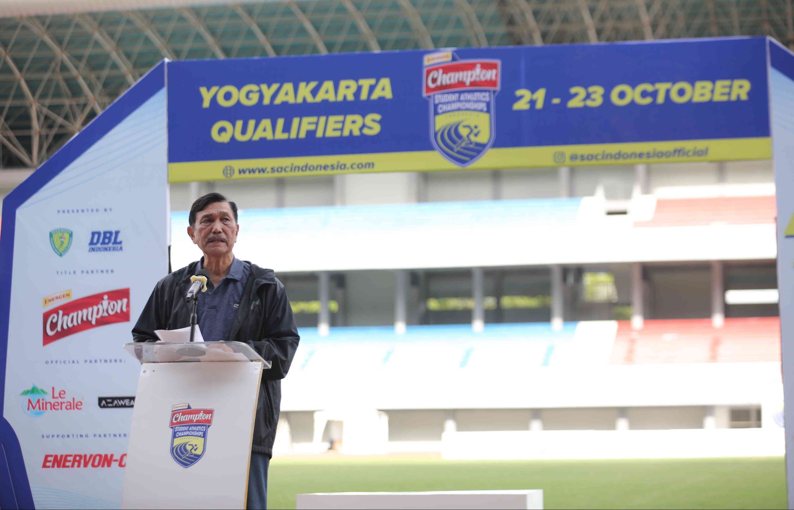 Luhut: Pelajar Pemenang Tingkat Nasional Energen Champion SAC Indonesia 2022 Diberangkatkan Training ke Australia