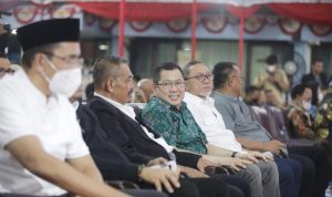 Hary Tanoesoedibjo ketika hadir dalam pengukuhan Ketua Dewan Pakar Apmiso Nusantara di Malang