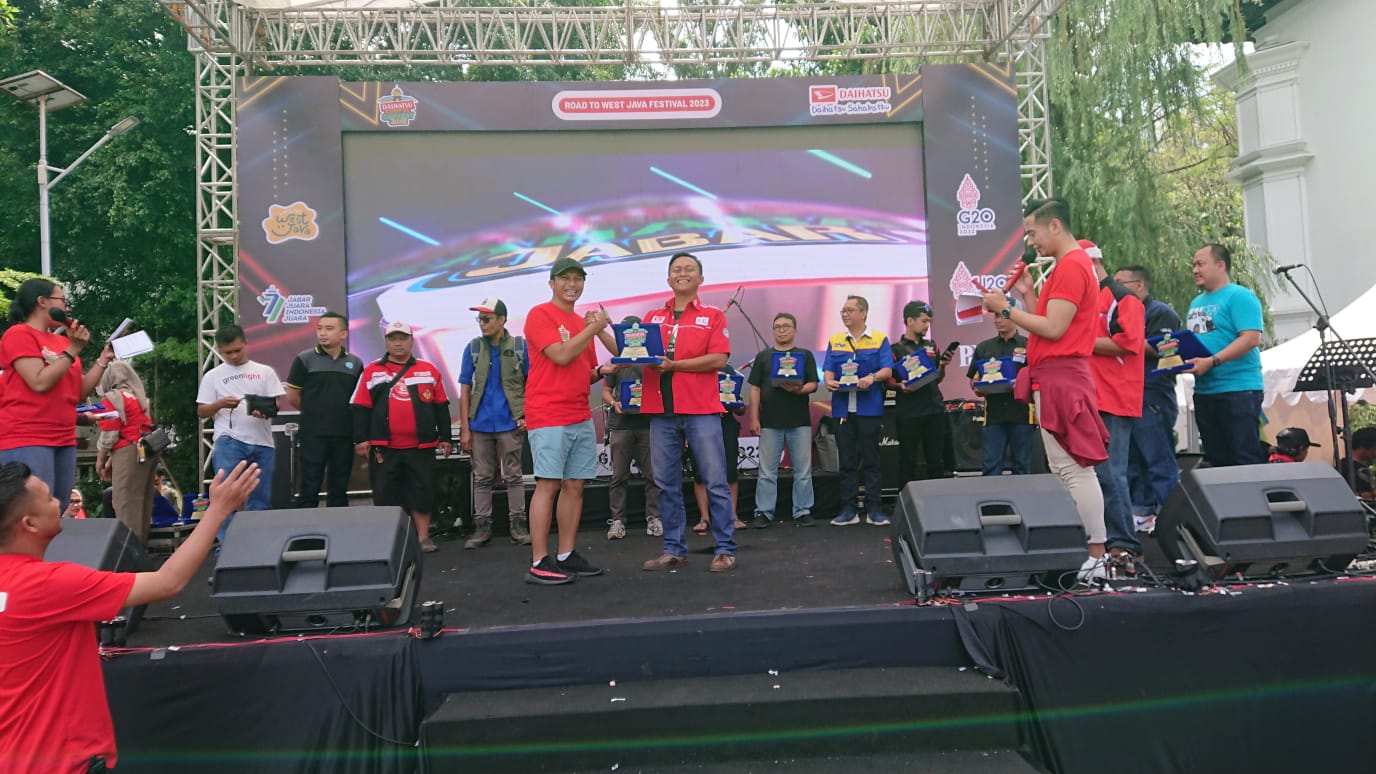 Kegiatan bertajuk 'Daihatsu Kumpul Sahabat Jabar' itu merupakan bagian dari perhelatan Road to West Java Festival 2023.