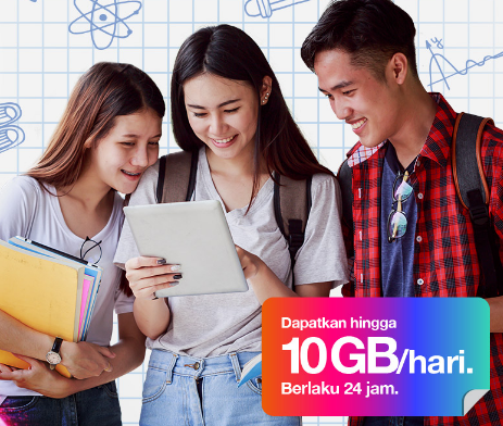 Kuota Gratis Tri 10GB/ Tri Indonesia
