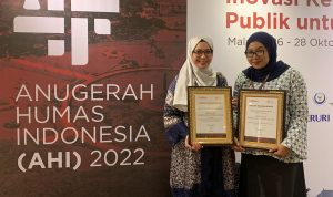 Pemdaprov Jabar kembali menyabet gelar penghargaan sebagai Institusi Terpopuler di Media Digital pada acara Anugerah Humas Indonesia 2022