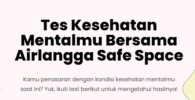 kalkulator kesehatan mental online