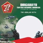 Twibbon HUT TNI 2022 / Twibbonize