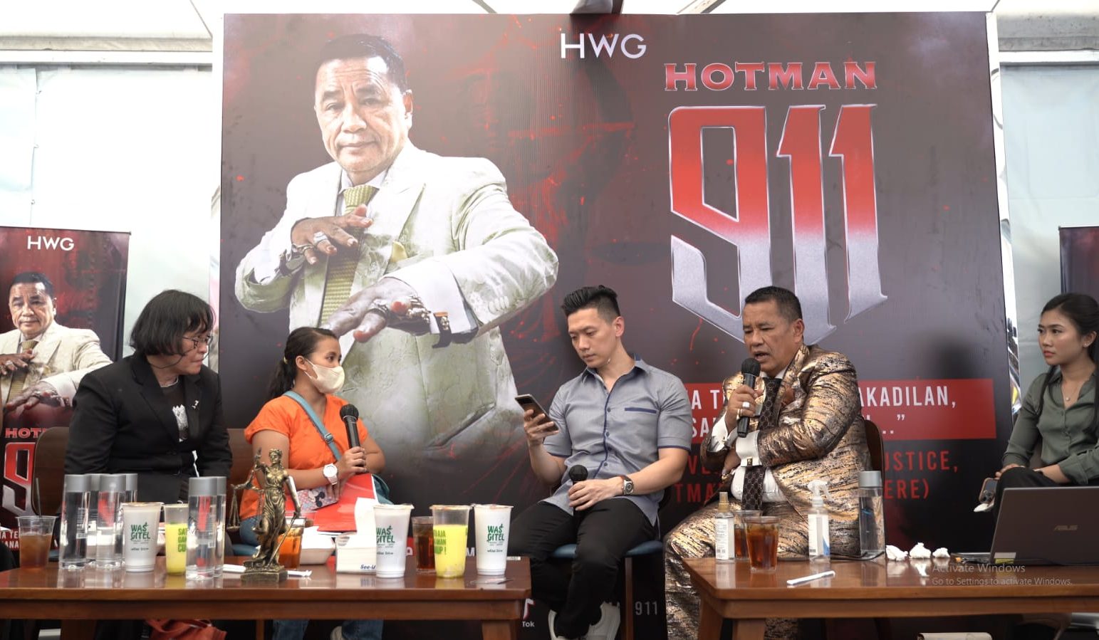 HWG Group Sponsori Hotman Paris Beri Konsultasi dan Pelajaran Hukum Gratis Bagi Warga Bandung