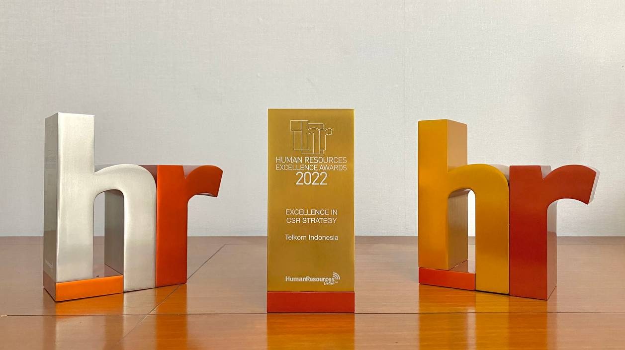Inovasi CSR Telkom Kembali Sabet Penghargaan Internasional Golden Award