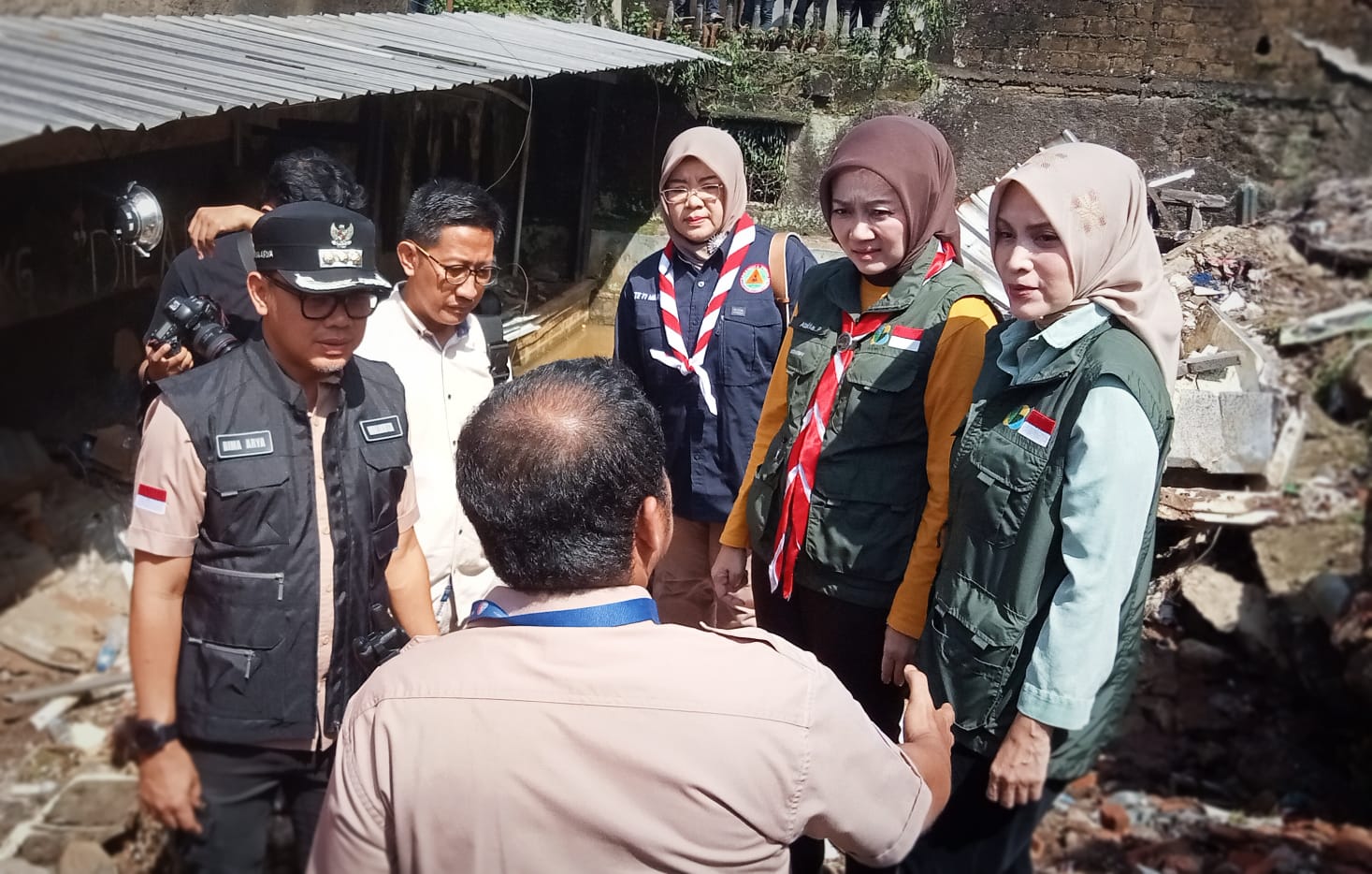 Tinjau Lokasi Longsor di Bogor, Atalia Harap Ada Tindakan Preventif