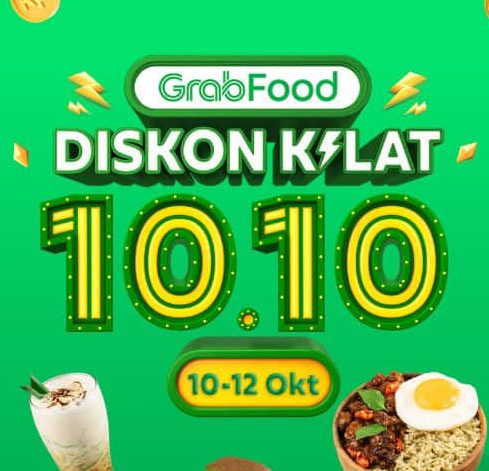 Promo Grab Food 10.10 /Grab