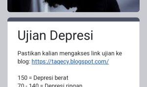 LINK Tes Ujian Depresi via Google Form Update 2022, Ketahui Depresi Kamu di Sini, Gratis!