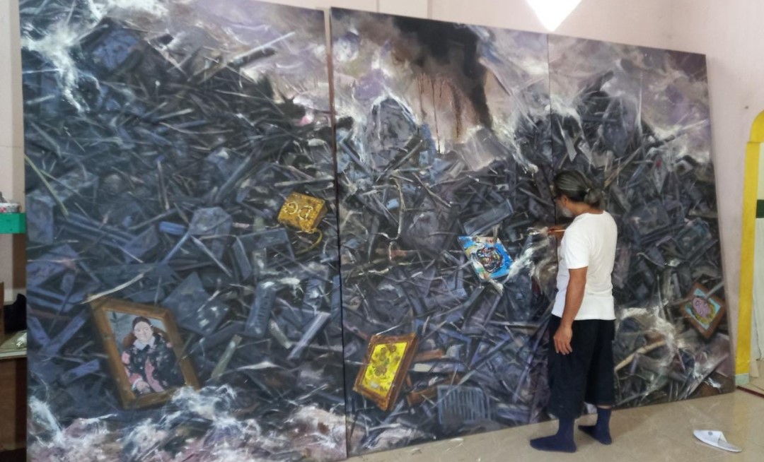 Pameran Tunggal Ridwan Manantik “ReQUESTIONing”