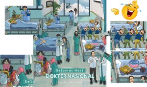 Beragam Hal Lucu yang Ada di Poster Hari Dokter Nasional