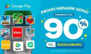 Promo Google Play November 2022, Hanya Tukarkan Kode Promo Langsung Dapat Voucher Cashback hingga 90 Persen Via Gopay