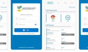 Aplikasi resmi dari Kemensos untuk mendapatkan bantuan saldo DANA gratis