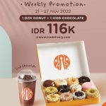 Promo JCO terbaru 21 - 27 November 2022, Hanya Rp116 Dapat 1 Doz Donuts + Iced Chocolate