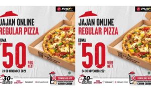 Promo Pizza Hut 24-30 November 2021, Diskon Sampe 40 Persen Ada juga Pizza Reguler Cuma Rp50 Ribu