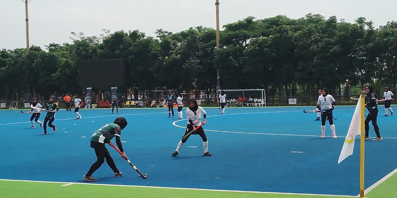 Performa Gemilang Tim Hockey Putri Kabupaten Bandung, Sukses Raih Banyak Poin Kalahkan Kabupaten Cianjur