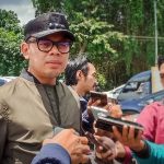 LAYANI WAWANCARA: Wali Kota Bogor Bima Arya saat memberikan keterangan mengenai polemik proyek di Kota Bogor, Rabu 23 November 2022.