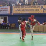 RAIH PRESTASI: Muhammad Ridwan sabet medali emas Tarung Derajat.