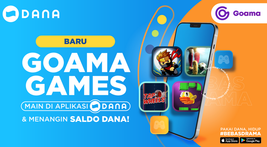 Dapat Saldo Dana Main di Mini Games 'Goama'/ Tangkap Layar Goama.com