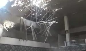 Akibat Gempa, Ruang Rapat di Gedung DPRD Cianjur Ambrol
