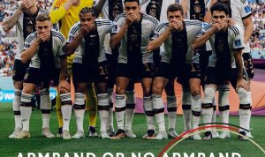 Germany players cover mouths in team photo, LGBT Support