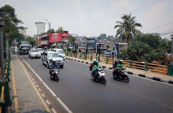 Jembatan Otista yang berada di Jalan Otto Iskandar Dinata, Kota Bogor. (Yudha Prananda Jabar Ekspres)