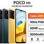 POCO M5 Series memiliki performa yang bisa di ajak Nge-Gas dengan chipset terbaru Helio G99. Tapi har dengan harga paling murah dikelasnya.