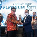 PT Bank Rakyat Indonesia atau BRI meraih penghargaan Platinum Rank pada ajang Asia Sustainability Reporting Rating