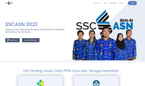 Pendaftaran PPPK di SSCASN/sscasn.bkn.go.id