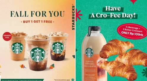 Promo Starbucks Hari Ini Sabtu Minggu 19 - 20 November 2022