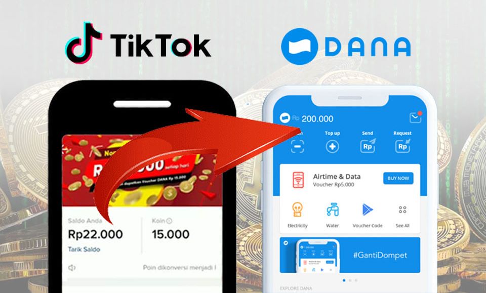 Tarik Uang Tiktok ke Dana