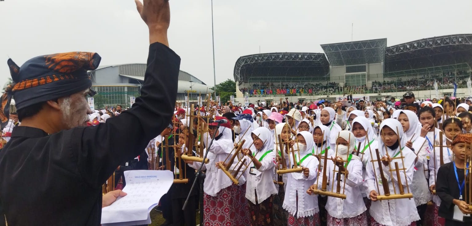 Libatkan 461 SD, Sebanyak 8.000 Peserta Ramaikan Festival Bandung Ulin