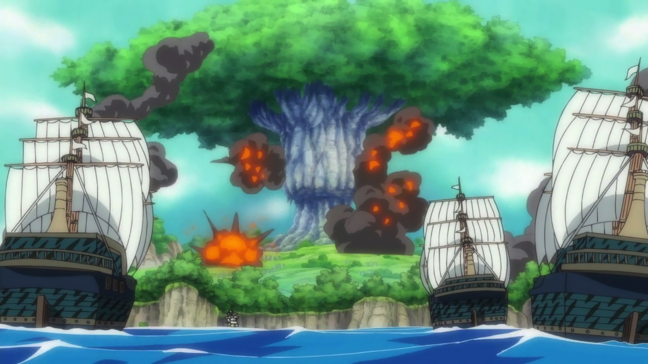 Spoiler One Piece 1066, Ternyata Dragon dan Dr. Vegapunk Ada di Ohara Saat Tragedi Buster Call!