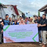 Wujudkan Kepedulian, Manajemen dan Karyawan PT BLKP Galang Donasi untuk Korban Gempa Cianjur