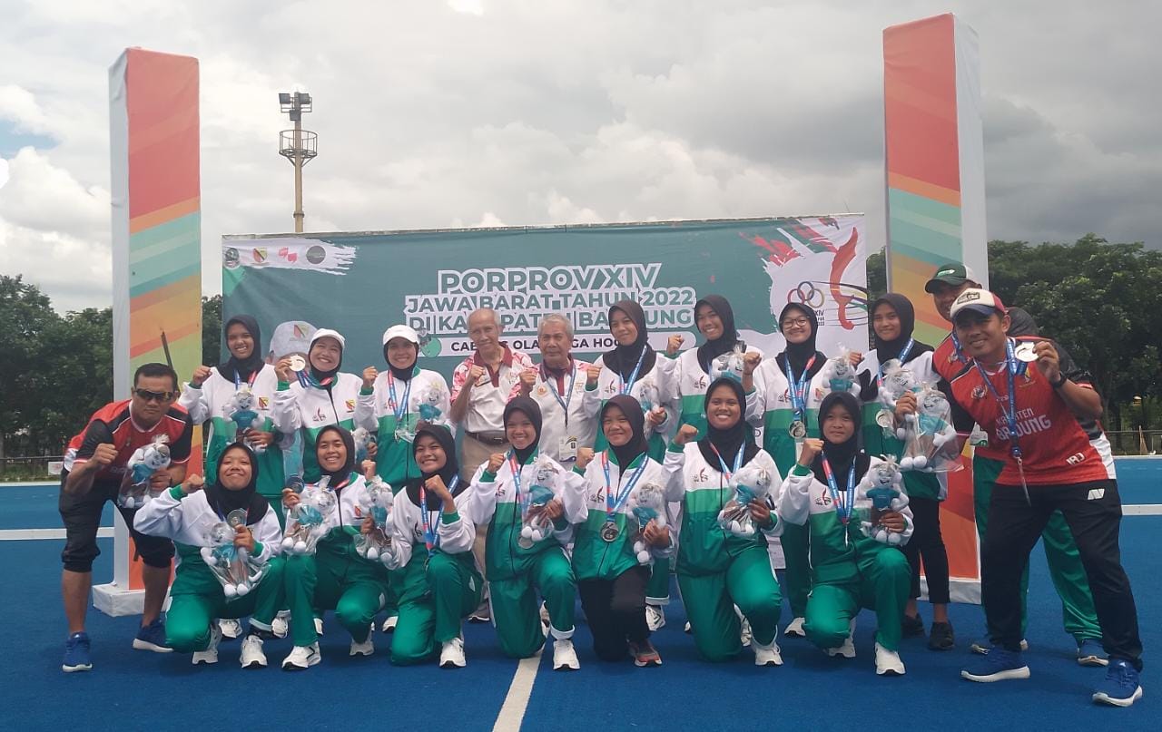 Raih Medali Perak, Tim Pelatih Hockey 5S' Putri Kabupaten BAndung Bakal Evaluasi Permainan