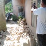 RUSAK PARAH: Kondisi rumah di KBB rusah parah akibat terdampak gempa Cianjur di Desa Kertamukti, Kecamatan Cipatat, Kabupaten Bandung Barat. (DOK/ BPDB KBB)