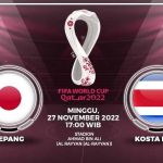 JADWAL PIALA DUNIA: Link streaming Piala Dunia gratis dengan kulalitas HD dalam laga Jepang vs Kosta Rika, Minggu 27 November 2022 sore ini.