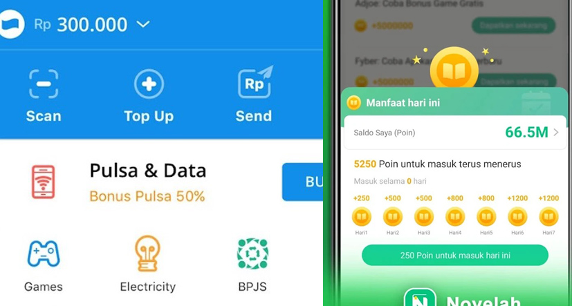 Dapat Saldo DANA Gratis dengan Membaca Novel Favorit, Hingga Rp100 per Hari