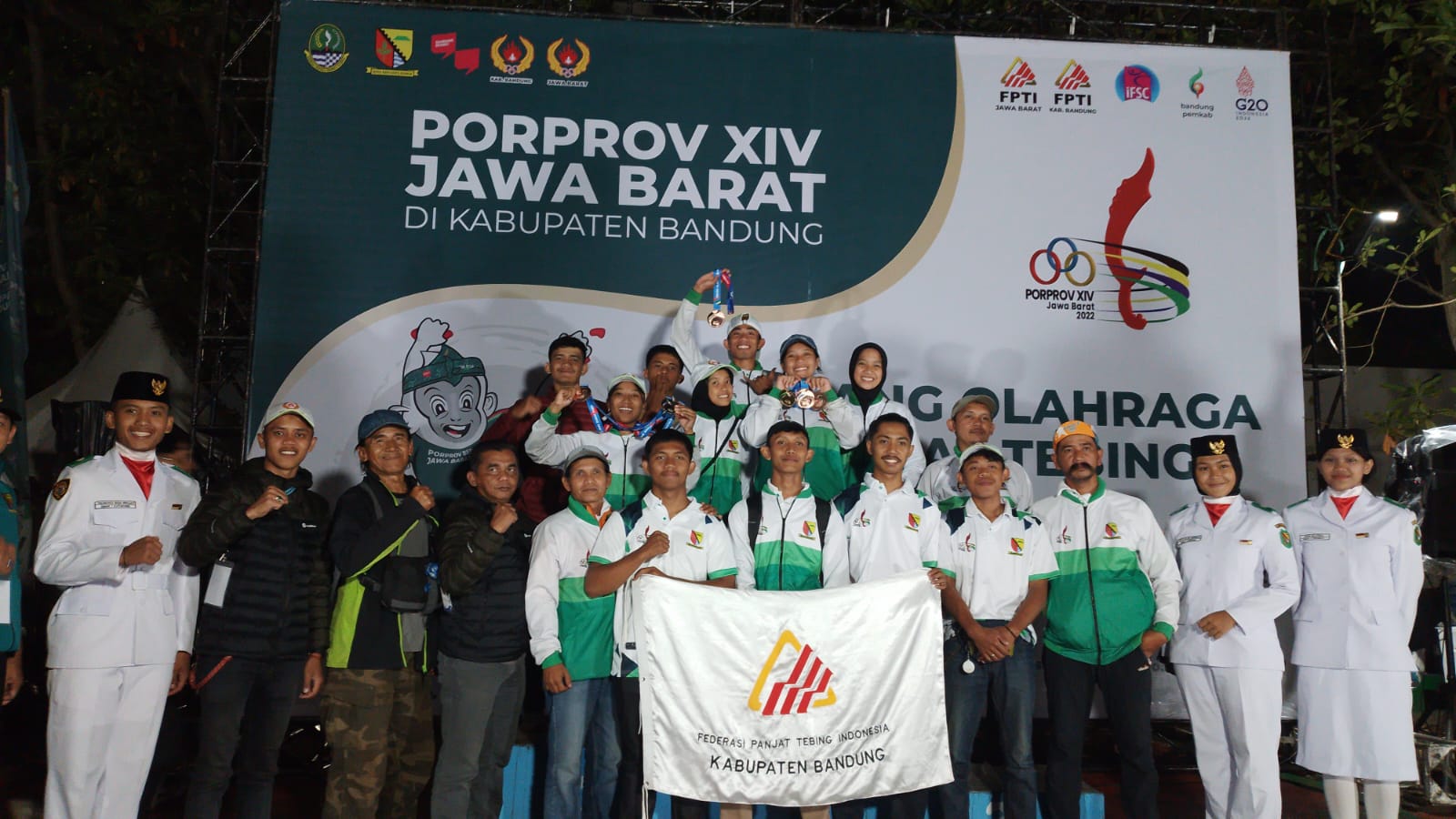 Kompetisi Cabor Panjat Tebing di Porprov Jabar XIV Telah Usai, Kabupaten Bandung Berhasil Raih Posisi ke-6