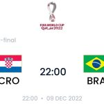 streaming kroasia vs brasil piala dunia 2022