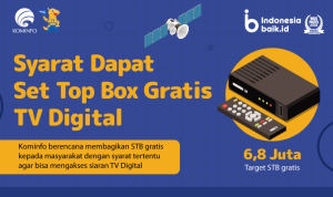 Bantuan STB gratis dari pemerintah