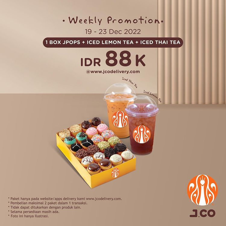 weekly promo jco 19 - 25 desember 2022