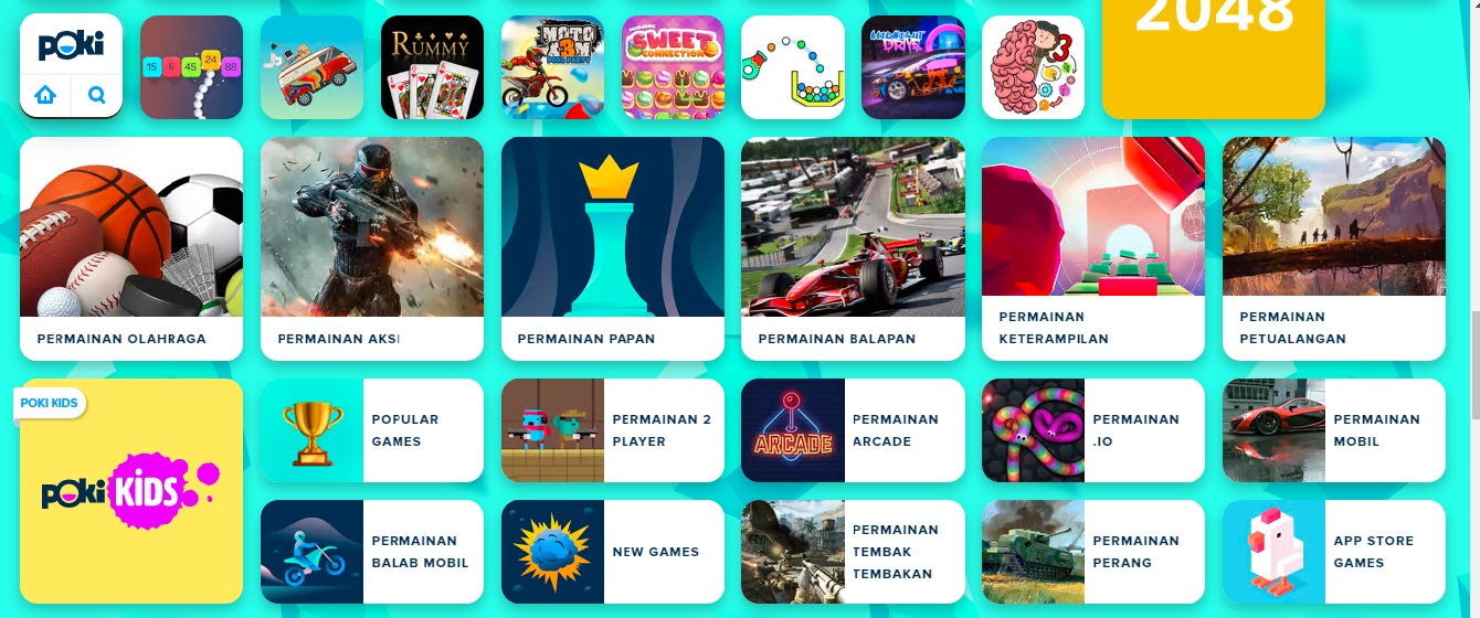 15 Pilihan Poki Games Terpopuler yang Bisa Dimainkan Online Tanpa Aplikasi