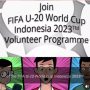 Pengumuman FIFA tentang link daftar volunteer Piala Dunia U20 Indonesia 2023 di laman Instagram PSSI.