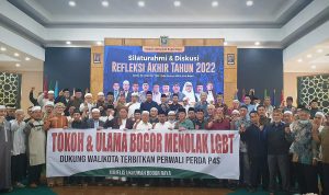 Sejumlah Tokoh dan Ulama di Bogor secara lantang menolak LGBT. (YUDHA PRANANDA/JABAR EKSPRES)