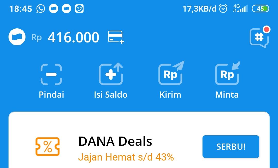 Banyak Hadiah Akhir Tahun Untuk Kamu! Dapat Saldo DANA Gratis Rp400 Ribu Langsung Cair