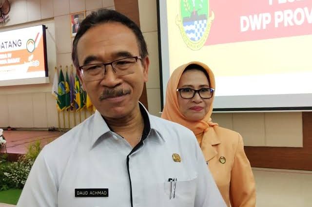 Daud Achmad yang didukung kalangan DPRD Jabar untuk maju jadi Ktua KONI Jabar