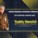 Direktur Utama bank bjb Yuddy Renaldi Top Regional Banker 2022