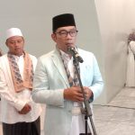 TERUS DIBENAHI: Gubernur Jabar Ridwan Kamil akan mengawal perkembangan akses utama menuju Masjid Raya Al Jabbar seperti Km 149 Gedebage. (Sandi Nugraha/Jabar Ekspres)