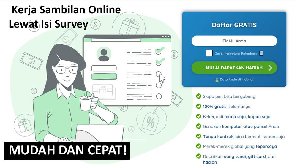 Kerja Sambilan Online Lewat Isi Survei